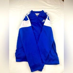 Two Boys Adidas Athletic Jackets in excellent condition. Size 10-12